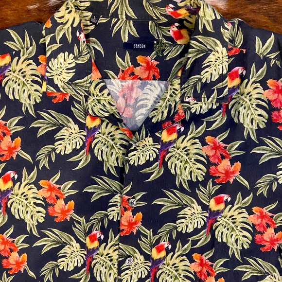 Benson Woven Hawaiian Shirt - Picture 3 of 3